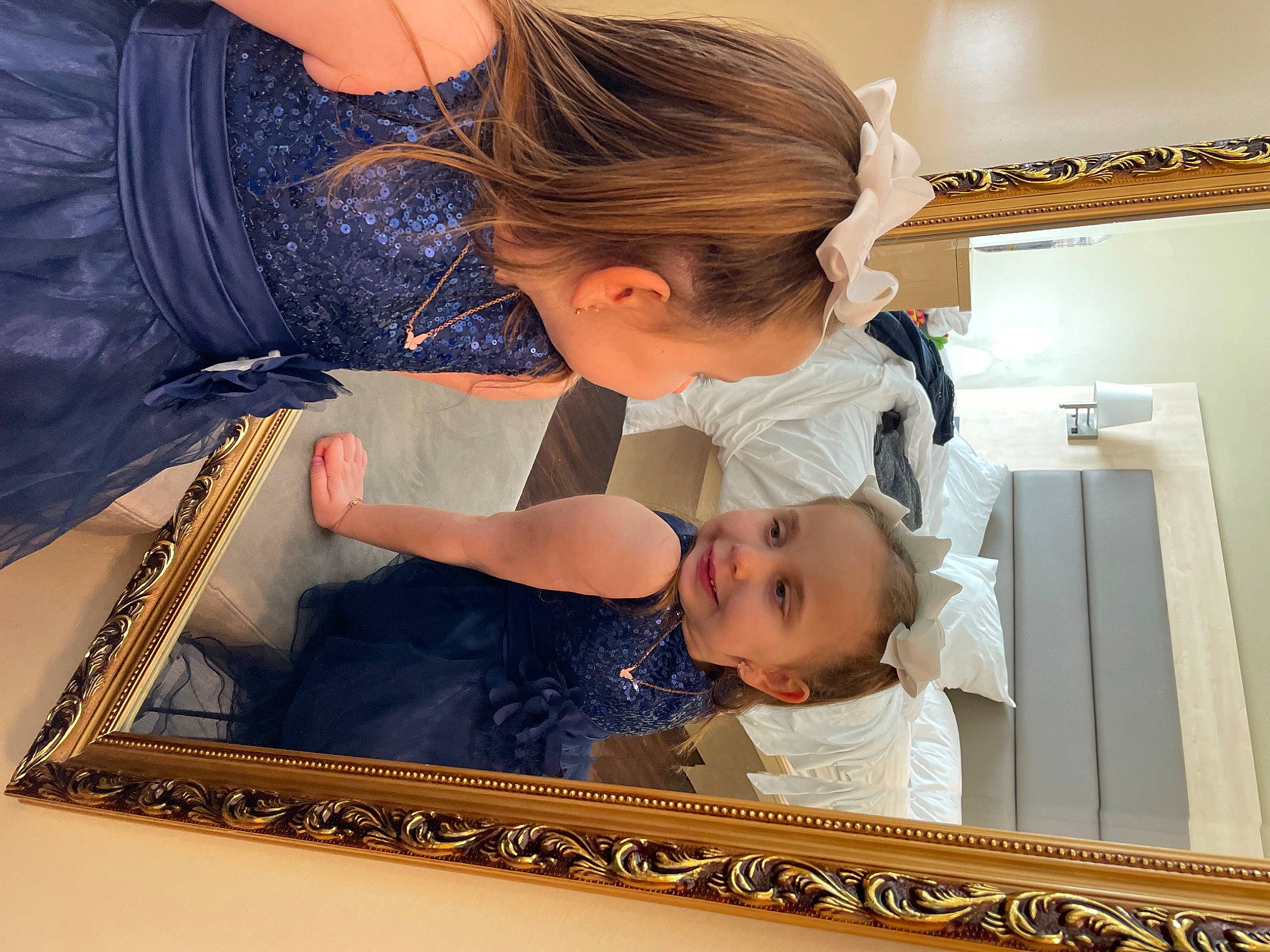 Madelynn is registered to the contest to win money with this photo: art, baby, baby_toddler_clothing, bun, child, denim, eyelash, fashion_accessory, gesture, happy, joy, pattern, person, picture_frame, rectangle, room, sleeve, smile, t_shirt, toddler