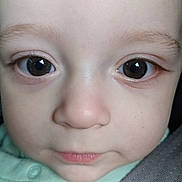 Joshua joined the competition — help win amazing prizes! child, face, close_up, eyes, nose, mouth, skin, eyebrows, eyelashes, clothing, seatbelt, infant, portrait, baby, person, expressionless, indoors, young, cute, human