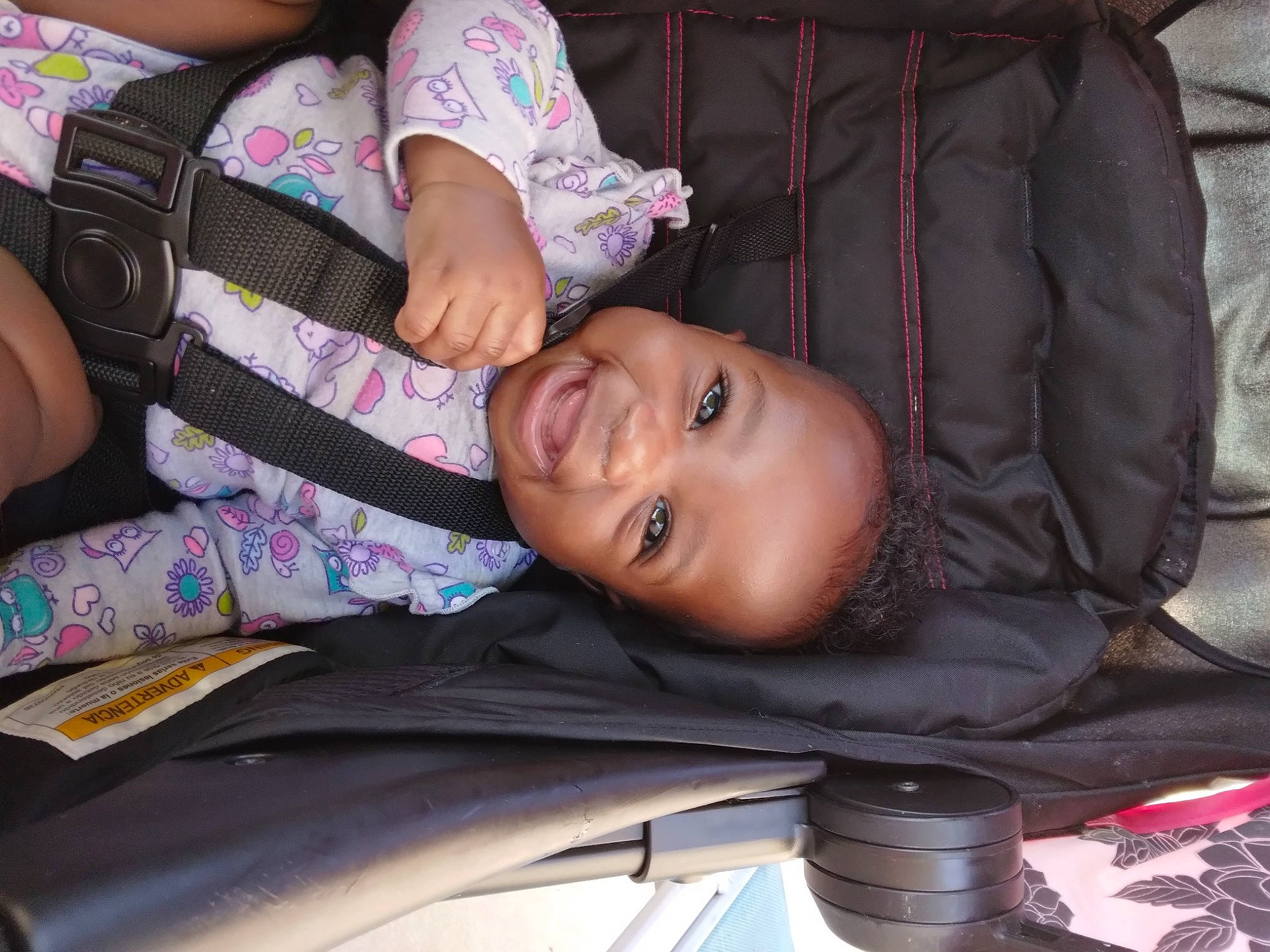 Jaliyah joined the competition — help win amazing prizes! auto_part, baby_products, beauty, cheek, child, comfort, eyelash, joy, lip, person, pink, sitting, skin, smile, toddler, tree