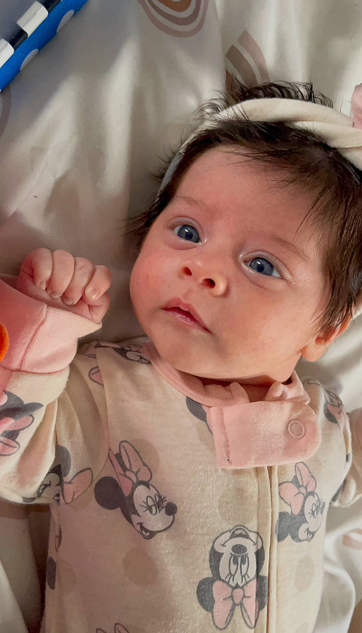 Romina joined the competition — help win amazing prizes! baby_toddler_clothing, cheek, chin, ear, eye, eyebrow, eyelash, facial_expression, hair, head, iris, lip, mouth, neck, nose, organ, person, skin, sleeve, textile