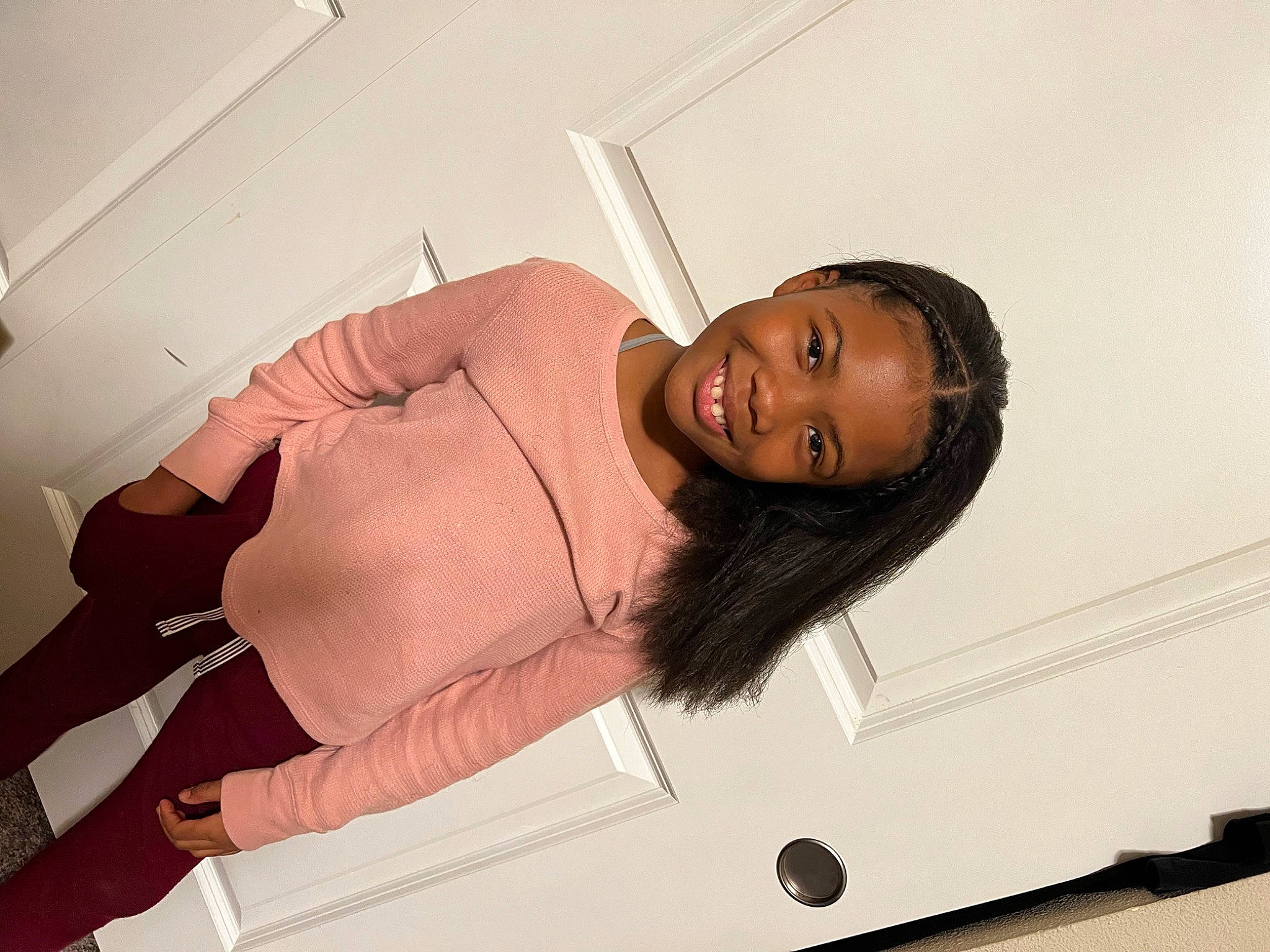 Ayanna joined the competition — help win amazing prizes! abdomen, comfort, couch, elbow, eyelash, eyewear, fashion_design, flash_photography, fun, happy, human_leg, jewellery, joy, knee, neck, person, room, sitting, skin, smile