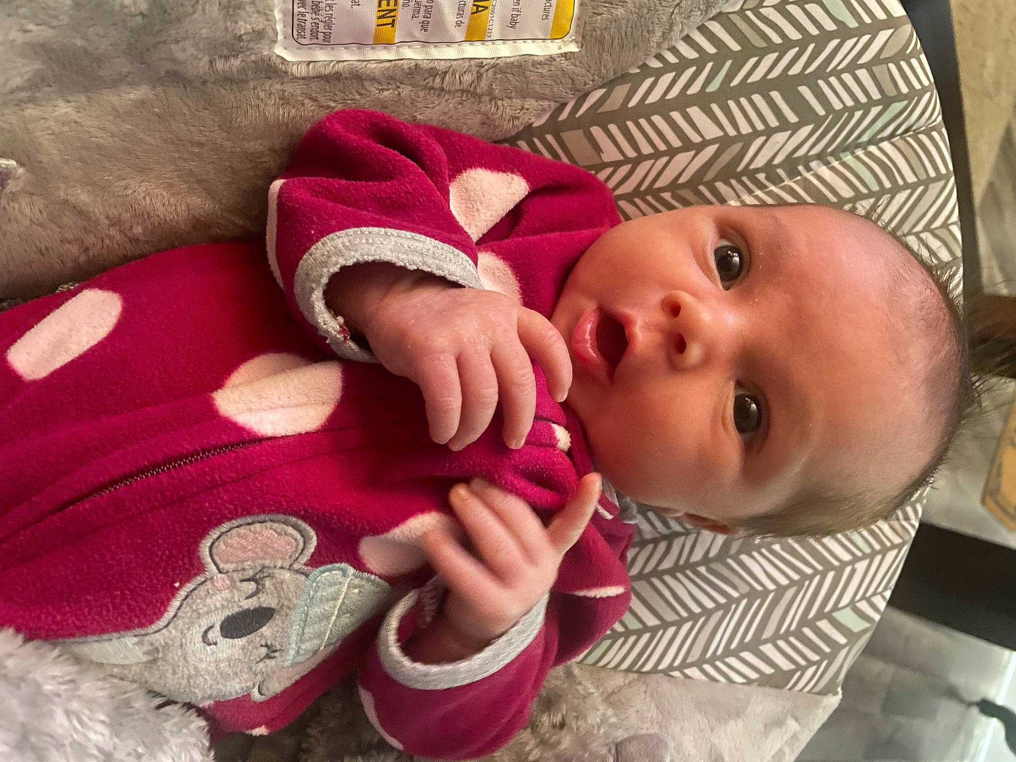 Hendrix joined the competition — help win amazing prizes! baby, baby_toddler_clothing, cheek, comfort, eye, eyelash, happy, hat, human_body, lip, magenta, mouth, nail, nose, person, pink, skin, sleeve, smile, thumb