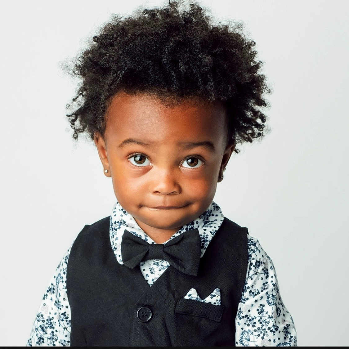 Elliott joined the competition — help win amazing prizes! accessories, blackhair, bowtie, child, clothing, face, female, formalwear, girl, hair, happy, head, person, photography, portrait, shirt, smile, suit, tie, vest