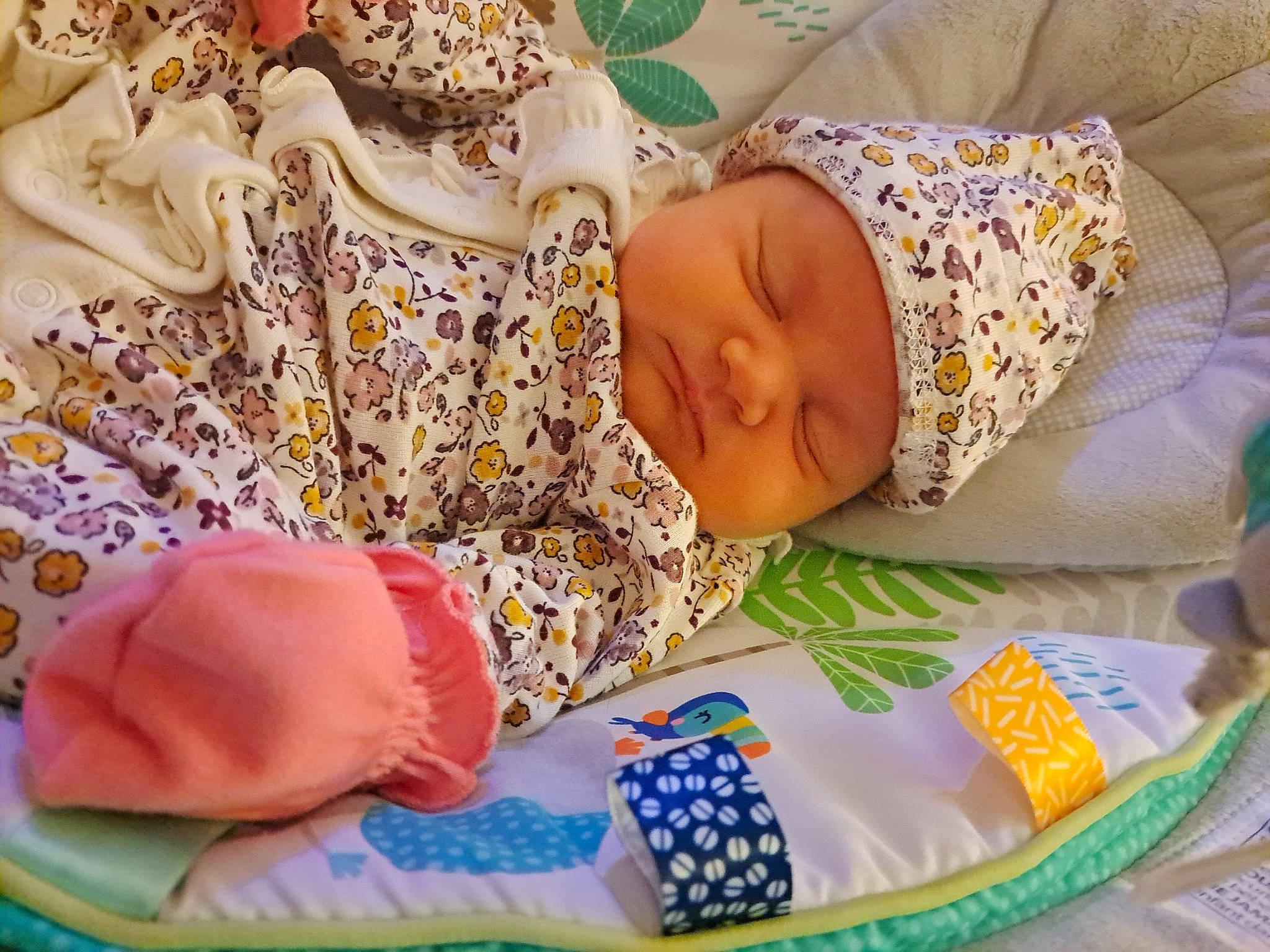 Amber joined the competition — help win amazing prizes! baby, baby_products, baby_sleeping, baby_toddler_clothing, bedtime, blanket, child, comfort, event, hat, headwear, linens, nap, pattern, person, product, room, skin, sleep, textile