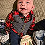 Dean joined the competition — help win amazing prizes! baby, blanket, celebration, child, christmas, clothing, cozy, cute, festive, happy, holiday, indoors, infant, plaid_shirt, portrait, seasonal, sign, sitting, smiling, vest