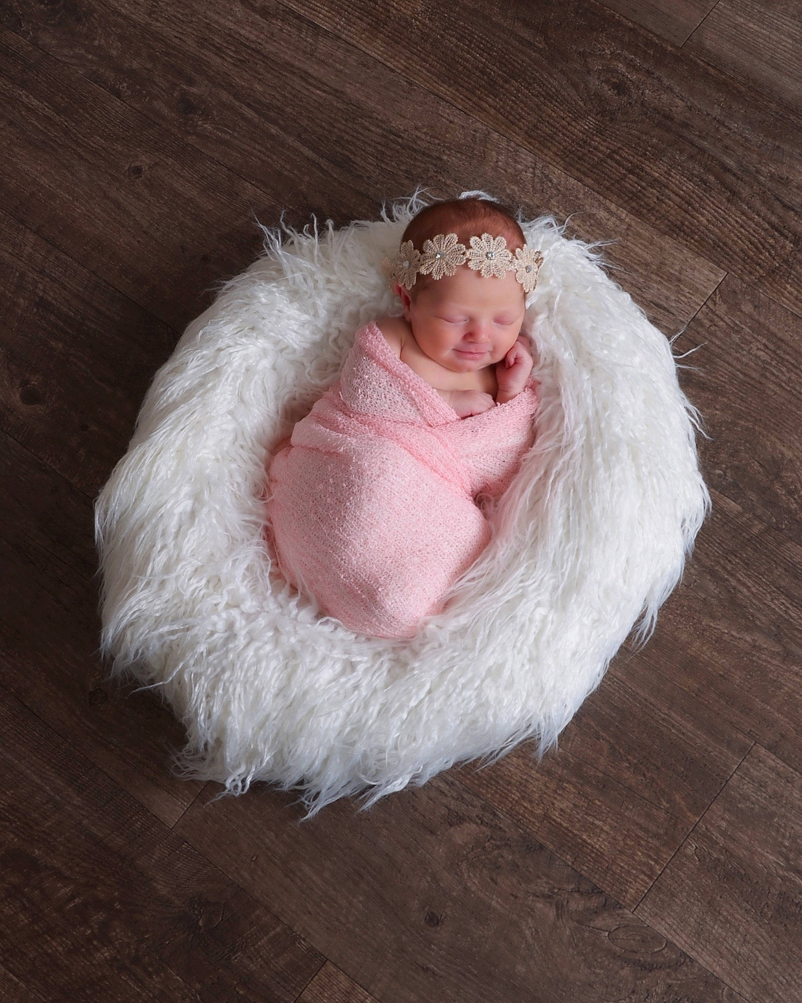 Ava joined the competition — help win amazing prizes! art, baby, baby_toddler_clothing, bridal_accessory, child, costume_accessory, embellishment, fashion_accessory, fashion_design, flooring, fur, fur_clothing, hair_accessory, hardwood, headpiece, headwear, natural_material, peach, person, sitting