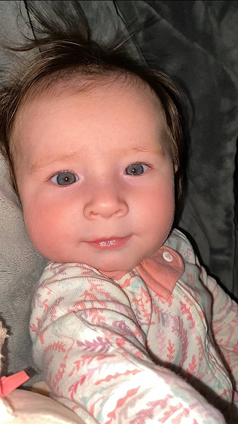 Austyn is registered to the contest to win money with this photo: baby_toddler_clothing, cheek, child, chin, ear, eye, eyebrow, eyelash, facial_expression, flash_photography, forehead, hair, head, iris, lip, mouth, nose, person, skin, smile