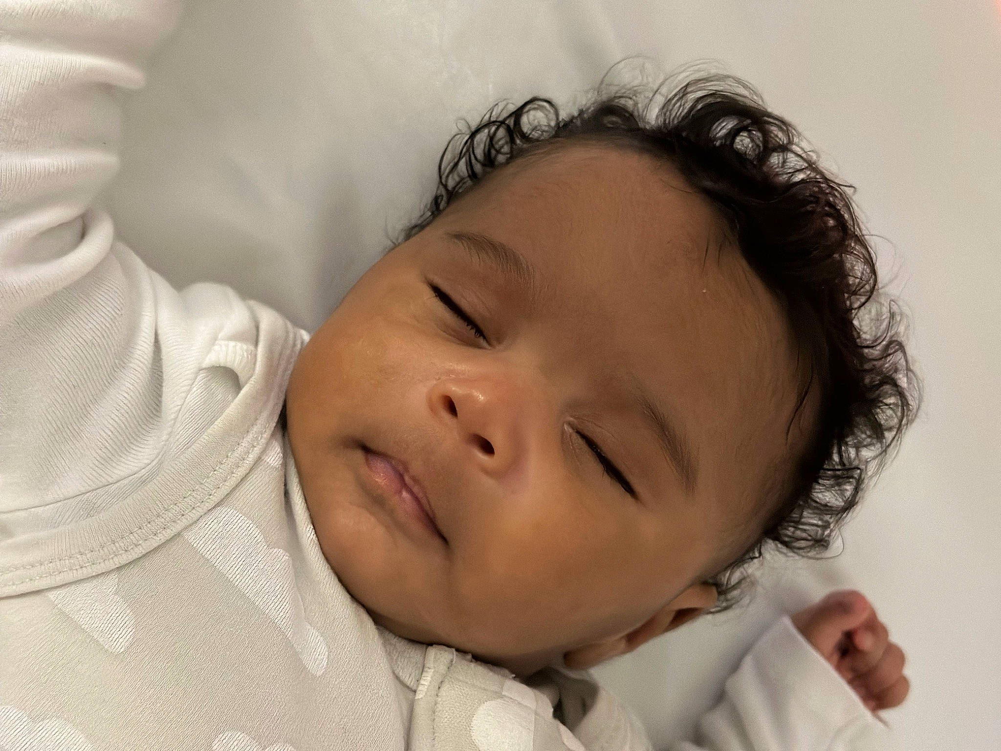 Jett joined the competition — help win amazing prizes! baby, baby_sleeping, bedding, bedtime, cheek, child, collar, comfort, eyelash, gesture, hair, happy, linens, nap, nose, person, portrait_photography, sleep, sleeve, toddler