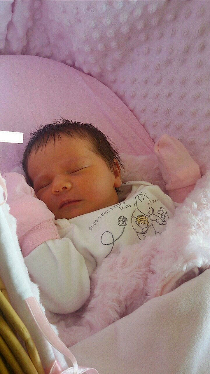 Amber-rose is registered to the contest to win money with this photo: baby, baby_products, baby_safety, baby_sleeping, bed, bedtime, birth, cheek, child, infant_bed, lilac, nap, person, pink, product, skin, sleep, textile, toddler