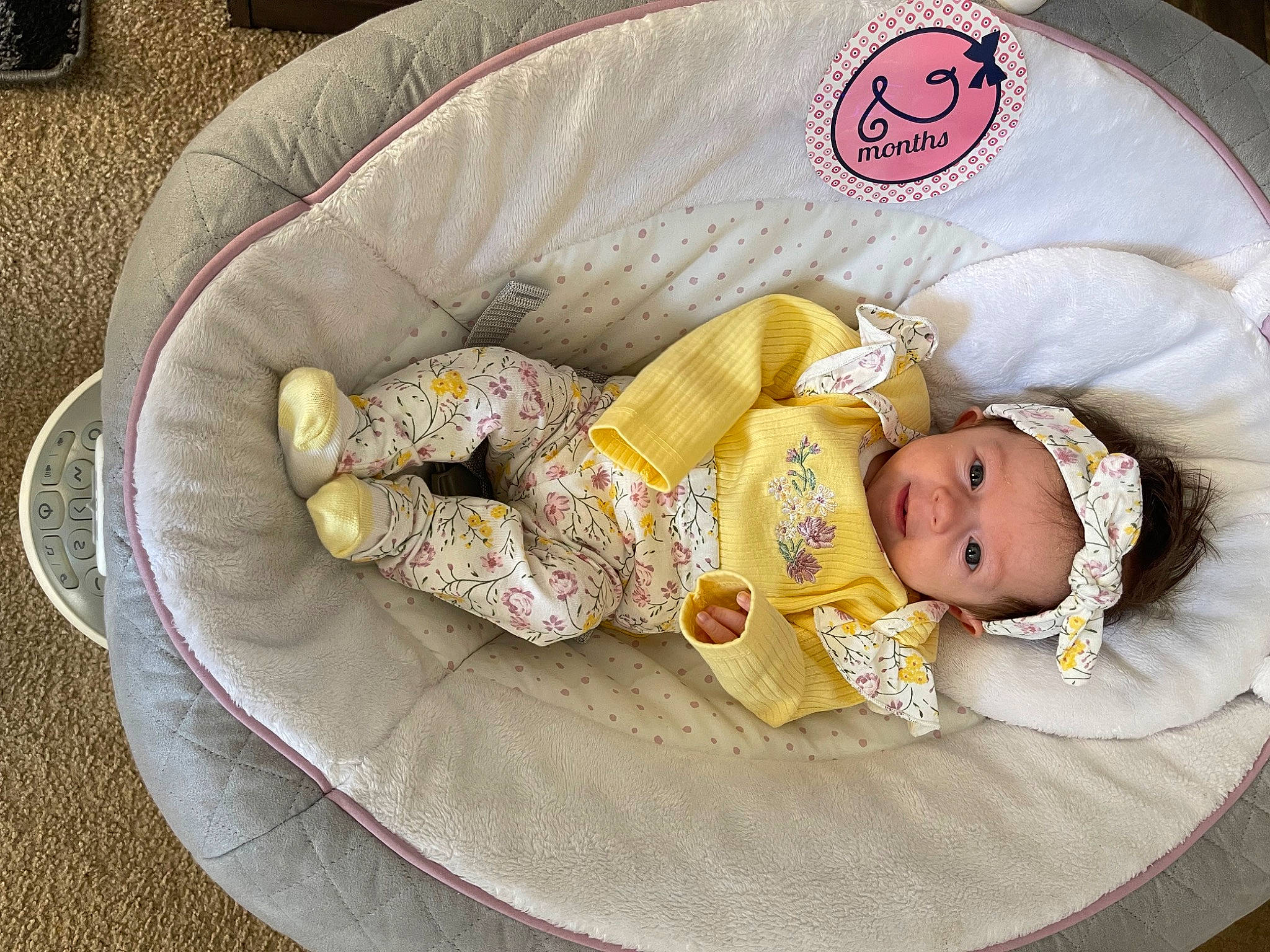 Alesia joined the competition — help win amazing prizes! baby, baby_products, baby_sleeping, baby_toddler_clothing, bedding, bedtime, blanket, child, comfort, couch, hat, head, headwear, linens, nap, person, room, sleep, sleeve, toddler