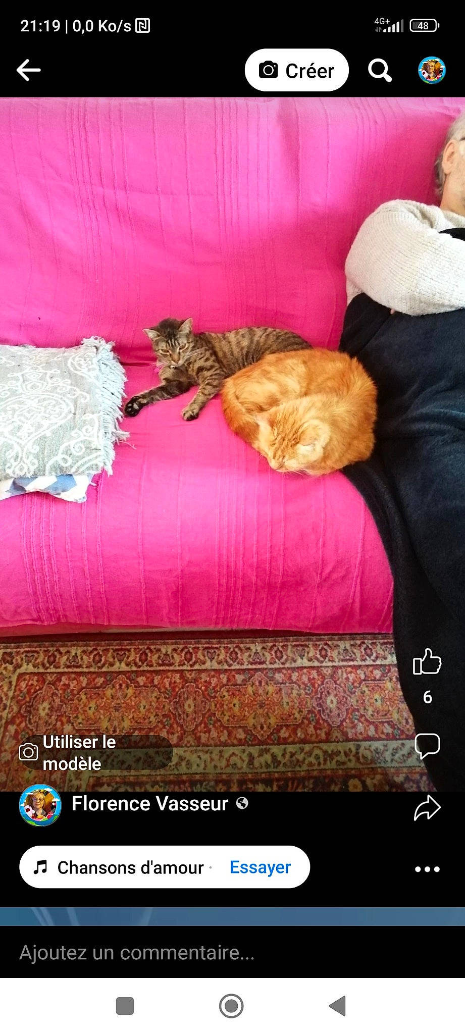 Raiponce a rejoint le concours — aidez-le/la à gagner de superbes lots ! bed_sheet, bedding, bedroom, carnivore, cat, comfort, companion_dog, couch, felidae, font, fur, furniture, linens, magenta, pillow, room, small_to_medium_sized_cats, textile, throw_pillow, whiskers