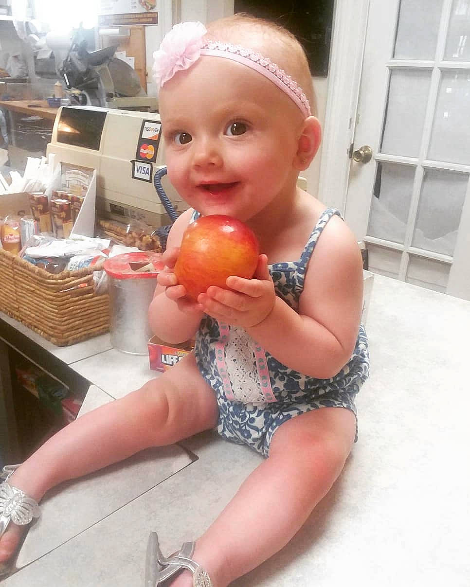 Anneliese joined the competition — help win amazing prizes! baby, bathing, child, person, toddler