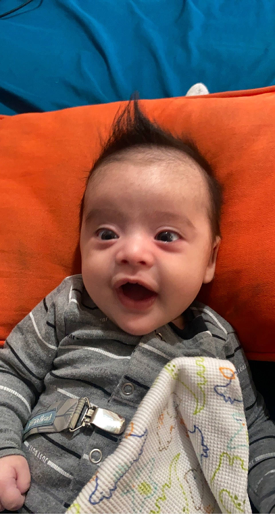 Daniel is registered to the contest to win money with this photo: baby, baby_toddler_clothing, cheek, chin, comfort, eye, eyebrow, face, finger, forehead, happy, head, iris, lip, mouth, nose, person, skin, sleeve, smile