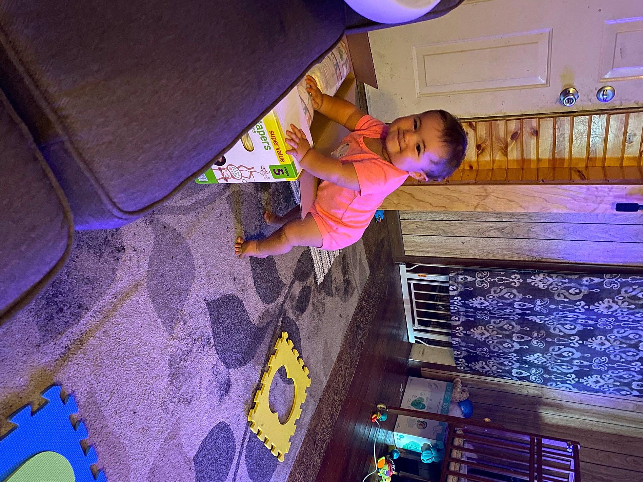 Annalynn is registered to the contest to win money with this photo: child, fun, joy, leisure, person, play, purple, toddler, violet, world