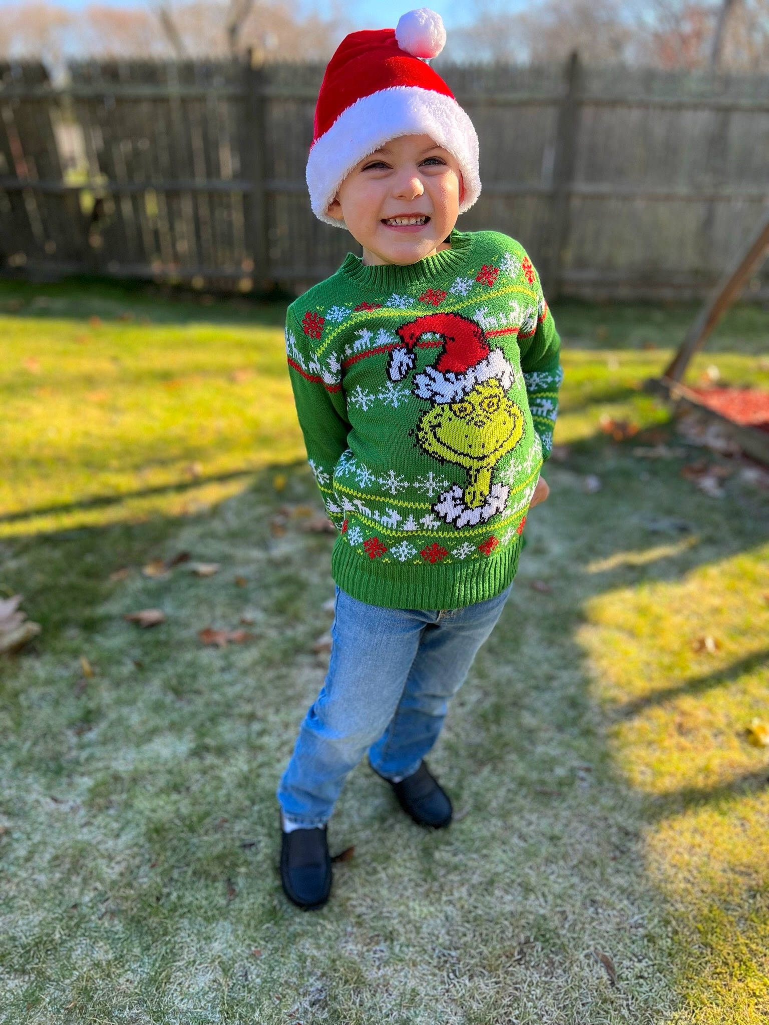 Kenny joined the competition — help win amazing prizes! baby, baby_toddler_clothing, beanie, cap, child, electric_blue, face, fun, grass, happy, head, headwear, joy, pattern, people_in_nature, person, plant, recreation, sleeve, smile