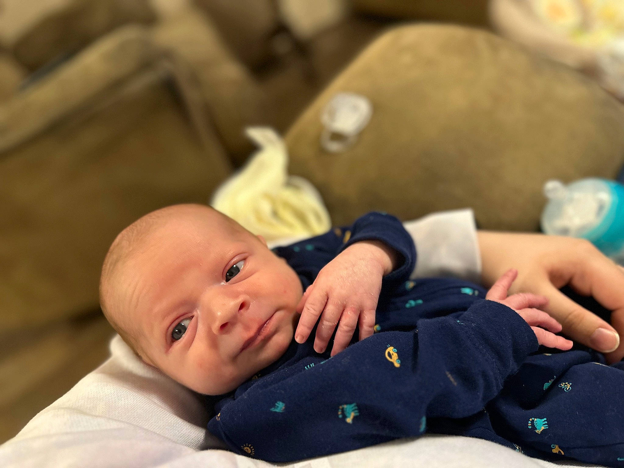 Giovanni joined the competition — help win amazing prizes! baby, baby_products, baby_toddler_clothing, blue, cheek, child, comfort, fashion_accessory, finger, hand, happy, nail, nap, person, portrait_photography, room, sitting, sleep, sleeve, toddler