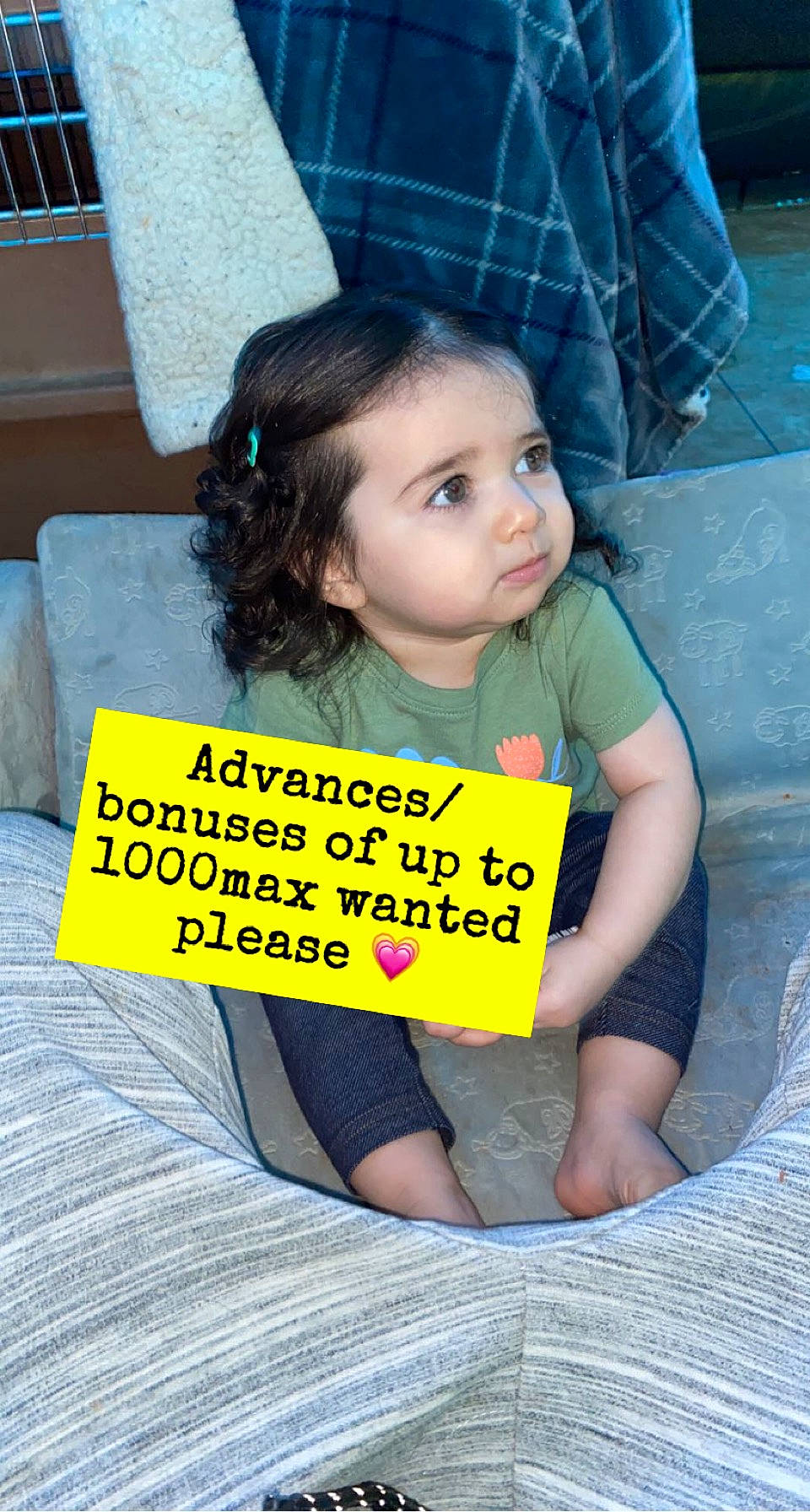 Kyla joined the competition — help win amazing prizes! baby_toddler_clothing, black_hair, child, chin, comfort, eye, face, facial_expression, fun, hairstyle, happy, head, human, leisure, mammal, organ, person, photograph, skin, sleeve