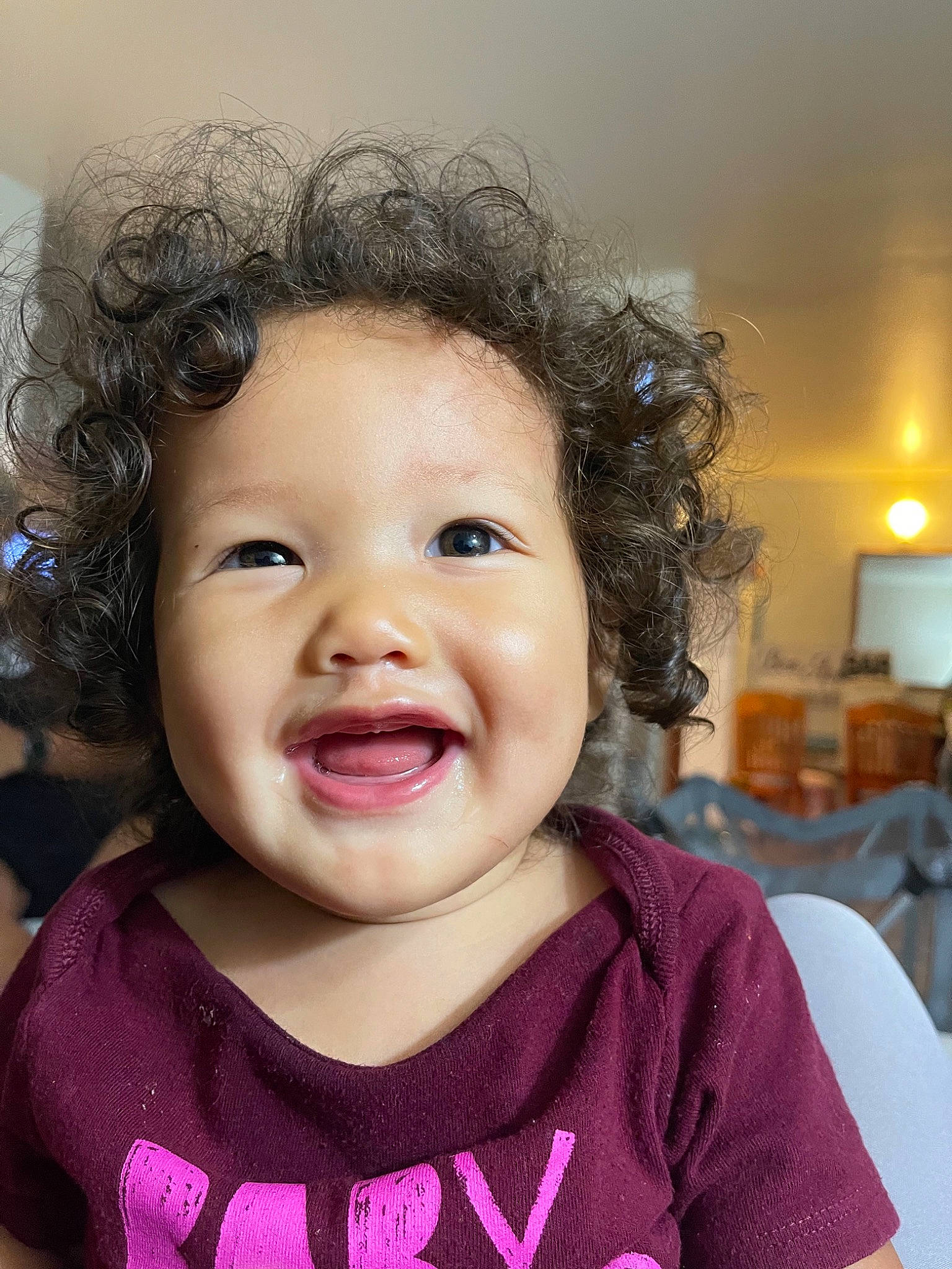 Majesty is registered to the contest to win money with this photo: baby_toddler_clothing, cheek, chin, ear, eye, eyelash, forehead, gesture, happy, iris, jaw, joy, lip, mouth, neck, nose, person, skin, smile, toddler