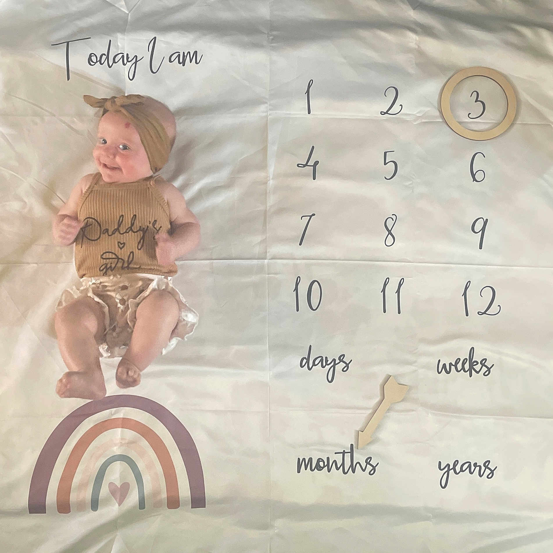 Kaylee joined the competition — help win amazing prizes! baby, calendar, diaper, document, face, head, letter, number, person, symbol, tape, text