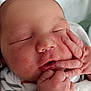 Jameson joined the competition — help win amazing prizes! baby, newborn, sleeping, face, hand, skin, closeup, peaceful, infant, cute, soft, tiny, fingers, expression, portrait, child, resting, human, natural, indoors