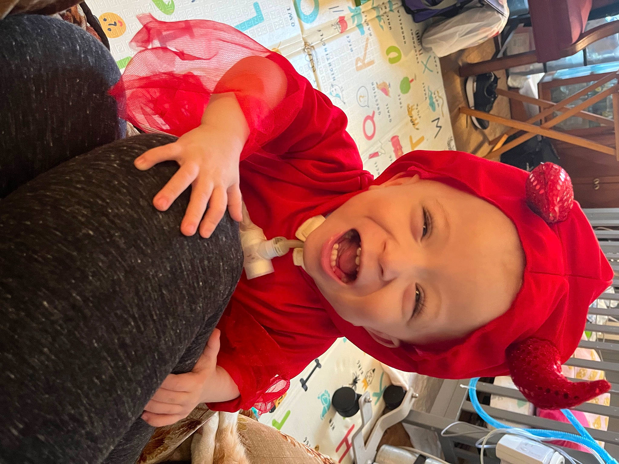 Serenitie joined the competition — help win amazing prizes! bangs, black_hair, cheek, child, fun, happy, headwear, leisure, magenta, mouth, person, play, recreation, room, skin, smile, toddler, tradition, tree