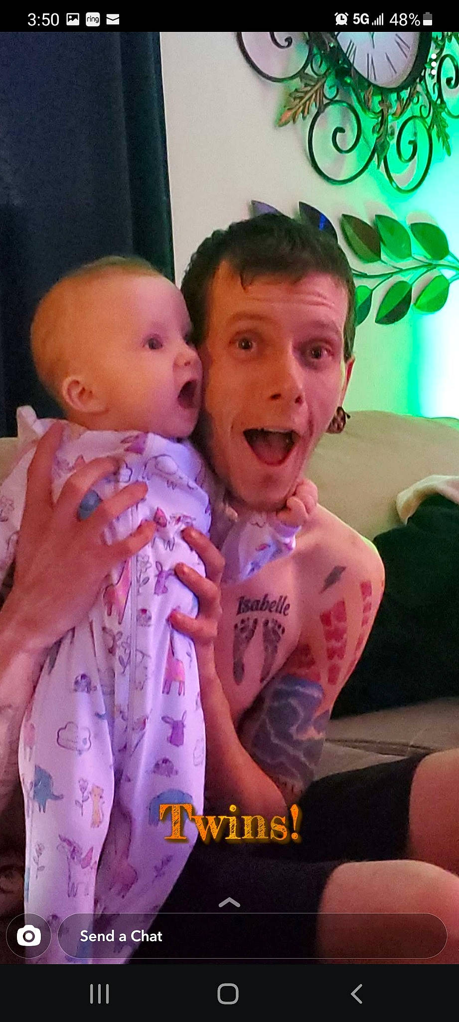 Isabelle is registered to the contest to win money with this photo: arm, cheek, chin, ear, eyebrow, face, finger, gesture, hair, hairstyle, happy, interaction, lip, mouth, muscle, neck, nose, person, shoulder, skin