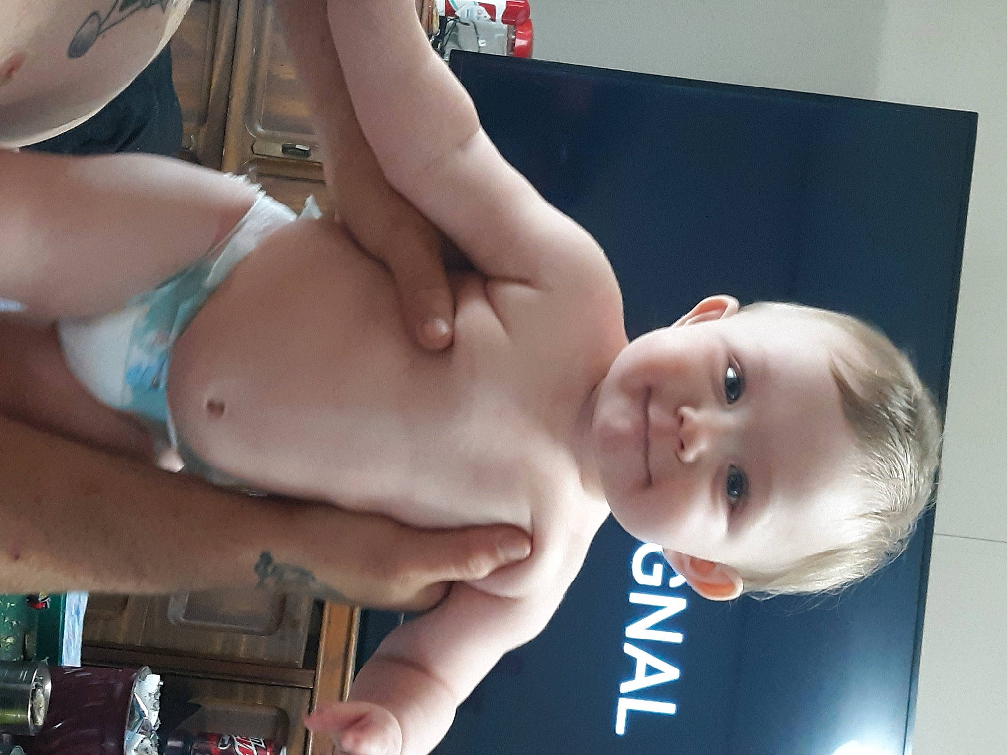 Darla joined the competition — help win amazing prizes! abdomen, arm, cheek, chest, child, joy, leg, mouth, muscle, neck, person, trunk