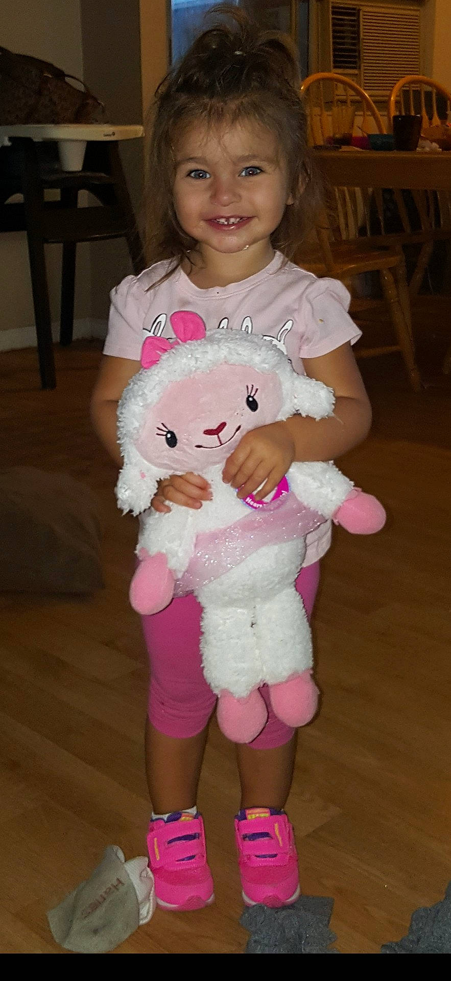 Jojo joined the competition — help win amazing prizes! child, fun, girl, human_hair_color, infant, joy, leg, material, person, pink, product, skin, smile, textile, toddler, toy