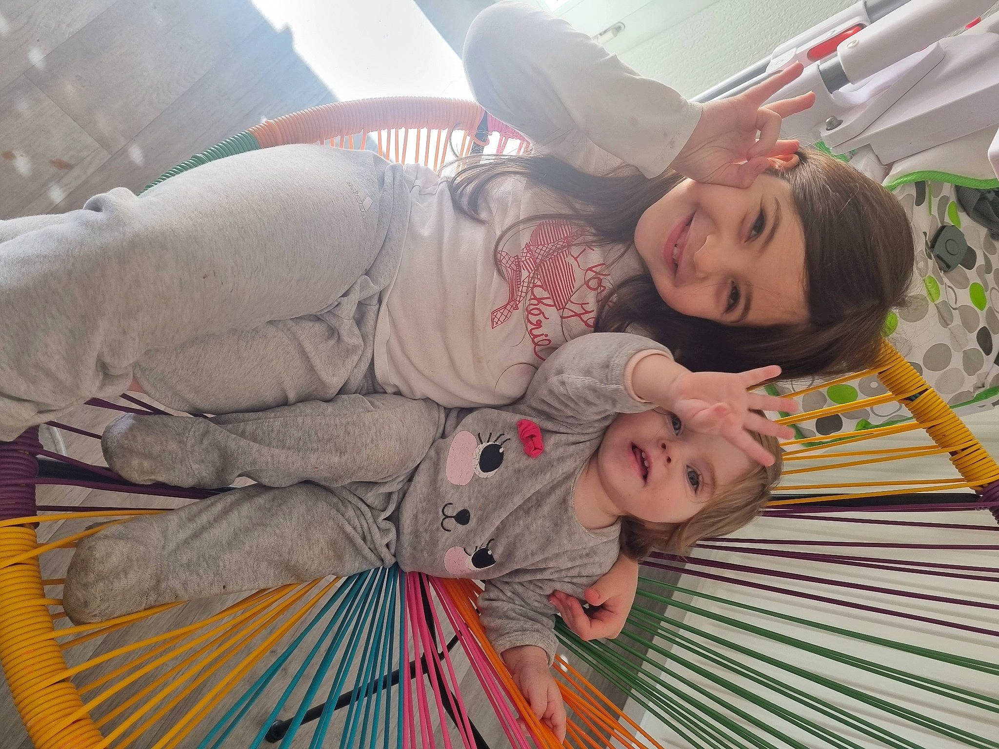 Jenna participe au concours pour gagner de l'argent avec cette photo : baby, baby_products, child, comfort, event, flooring, fun, grass, happy, human, joy, leisure, linens, pattern, people, person, room, skin, smile, textile