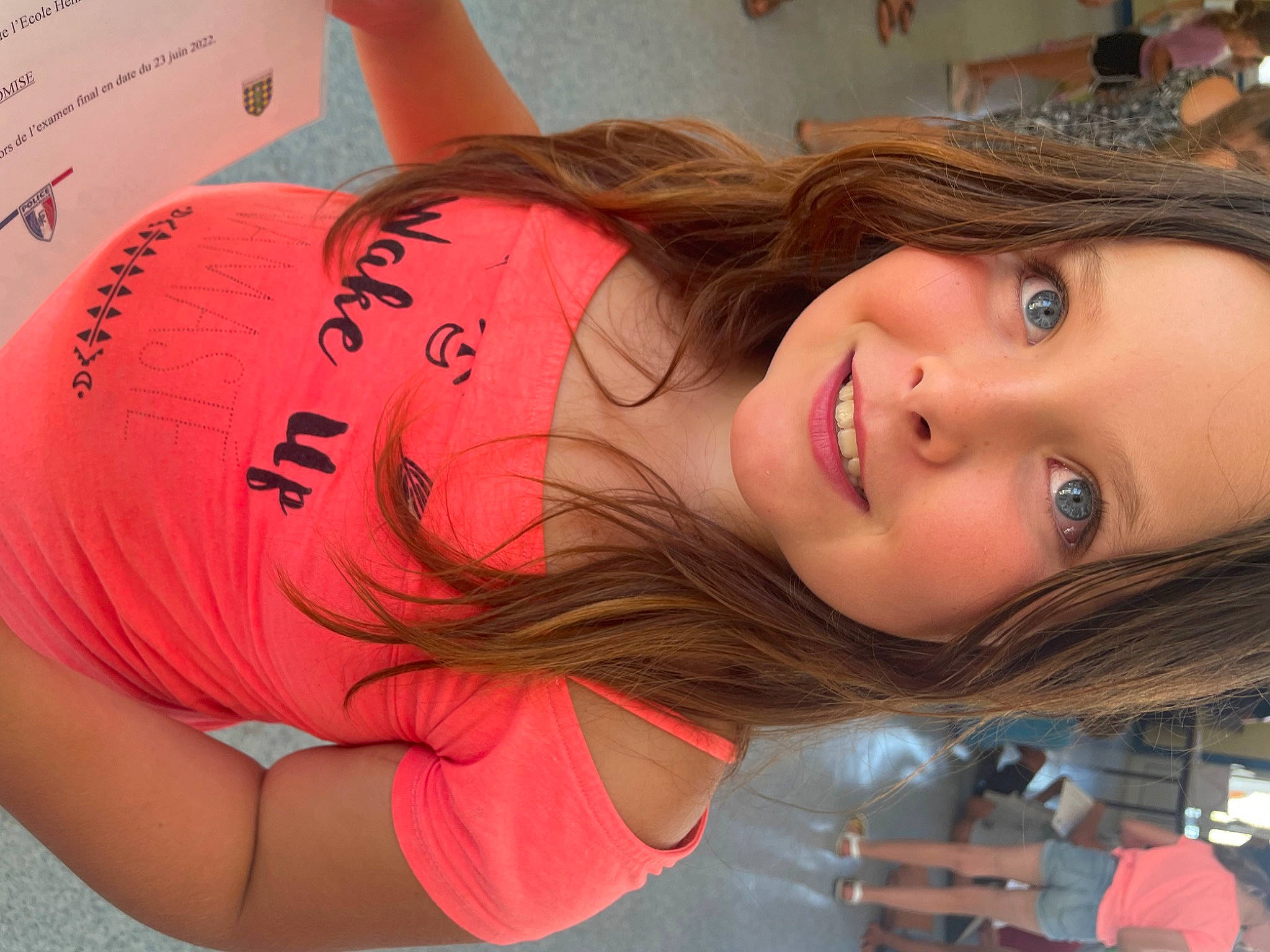 Esperanza participe au concours pour gagner de l'argent avec cette photo : cheek, chest, chin, clothing, eyebrow, eyelash, forehead, hair, happy, headwear, human, joy, layered_hair, lip, mouth, muscle, neck, nose, people, person