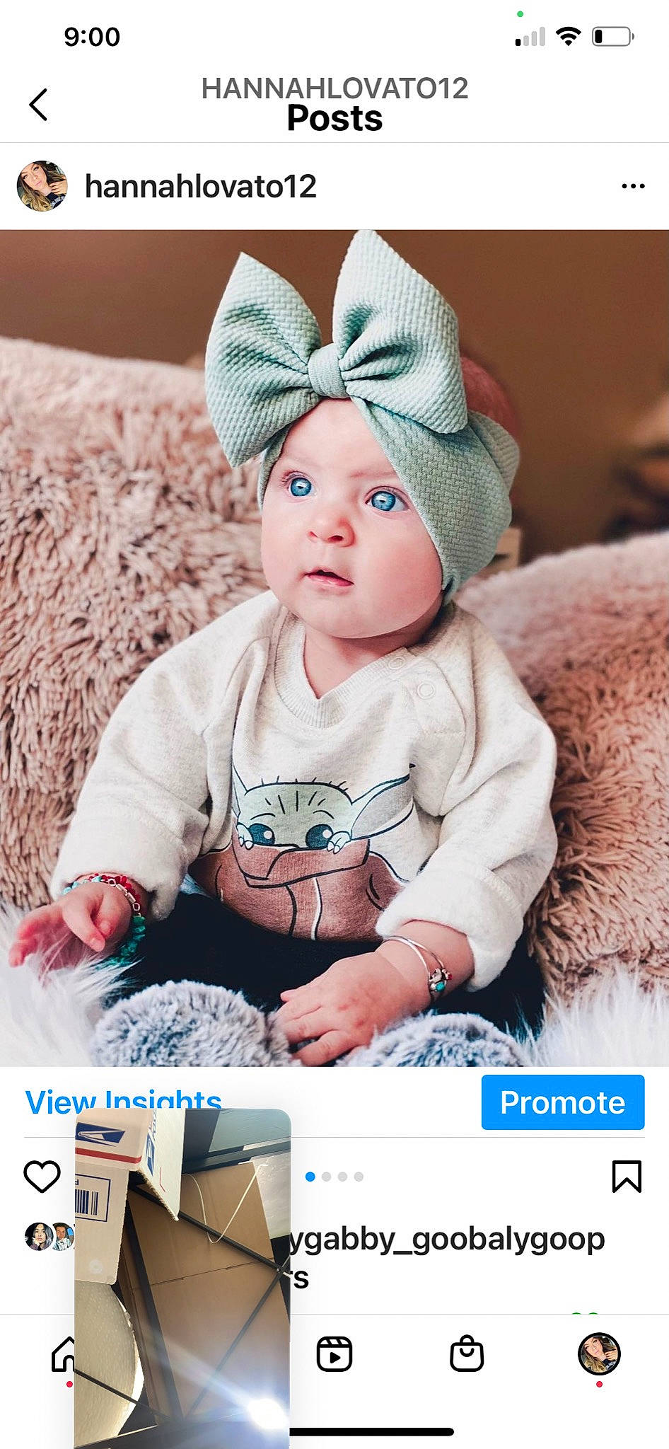 Hensley is registered to the contest to win money with this photo: baby, baby_toddler_clothing, beanie, cap, child, costume_hat, design, fashion_accessory, font, happy, headband, headwear, knit_cap, person, photo_caption, photograph, product, sitting, sleeve, textile