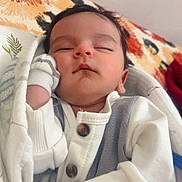 Prehaan joined the competition — help win amazing prizes! baby, blanket, closeup, clothing, comfort, cozy, cute, fabric, face, hand, indoor, infant, newborn, pattern, peaceful, portrait, resting, sleeping, soft, warm_colors