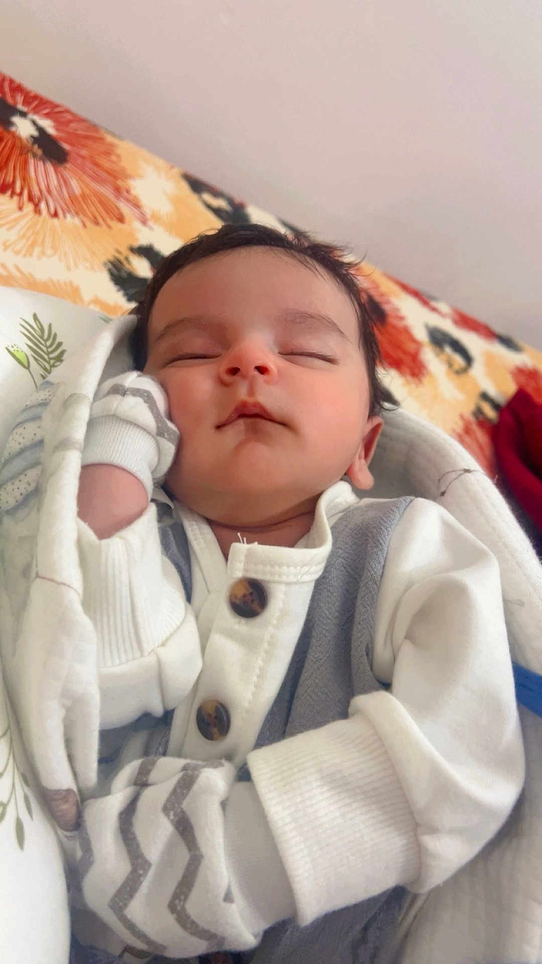 Prehaan joined the competition — help win amazing prizes! baby, blanket, closeup, clothing, comfort, cozy, cute, fabric, face, hand, indoor, infant, newborn, pattern, peaceful, portrait, resting, sleeping, soft, warm_colors