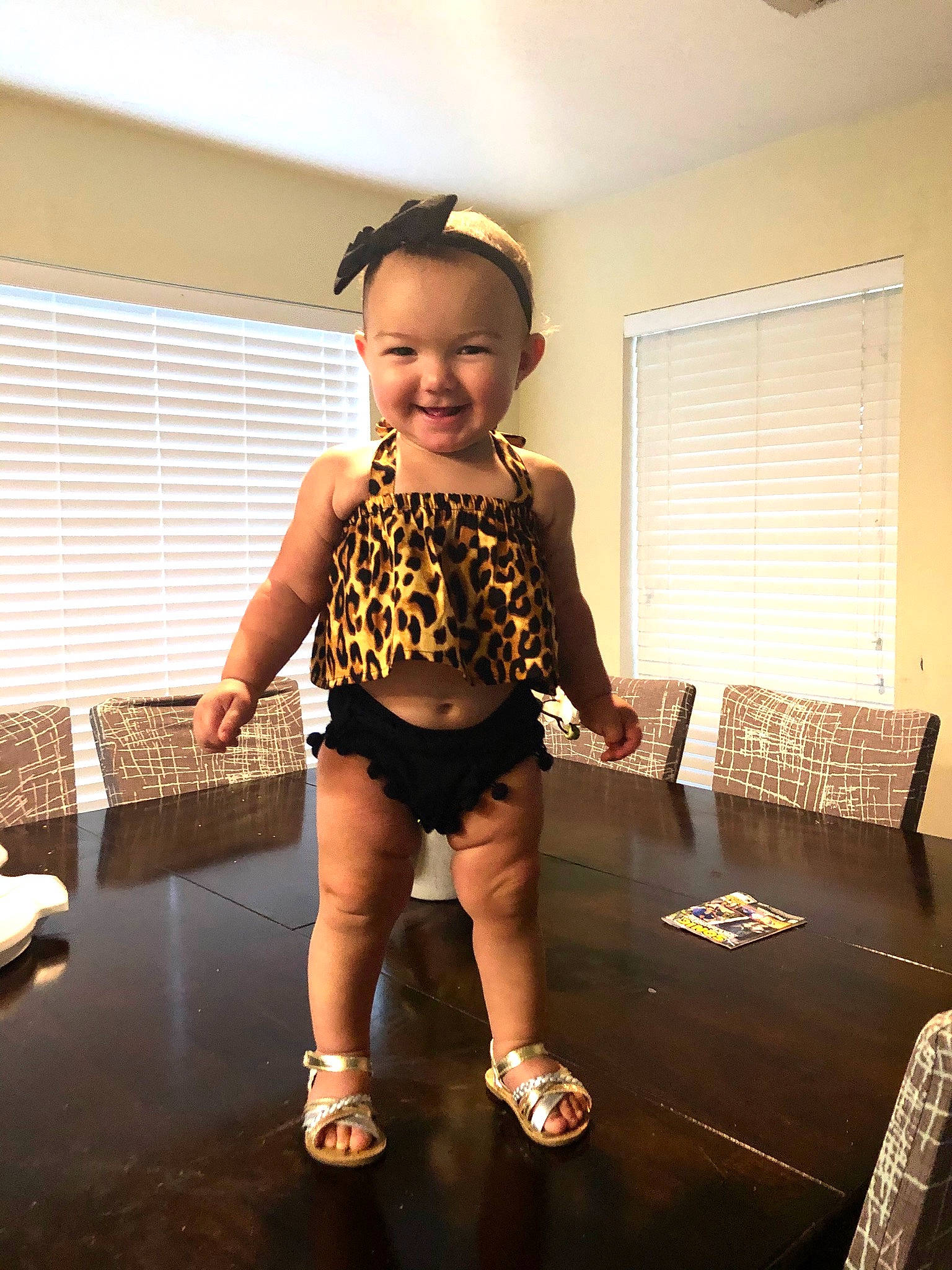 Kodi joined the competition — help win amazing prizes! baby, child, joint, joy, person, shoe, shoulder, standing, toddler