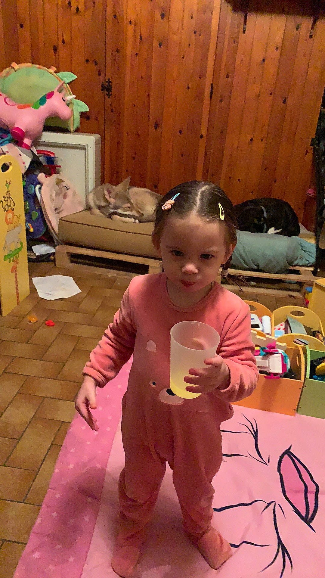 Hëlyana participe au concours pour gagner de l'argent avec cette photo : baby, child, person, pink, play, toddler