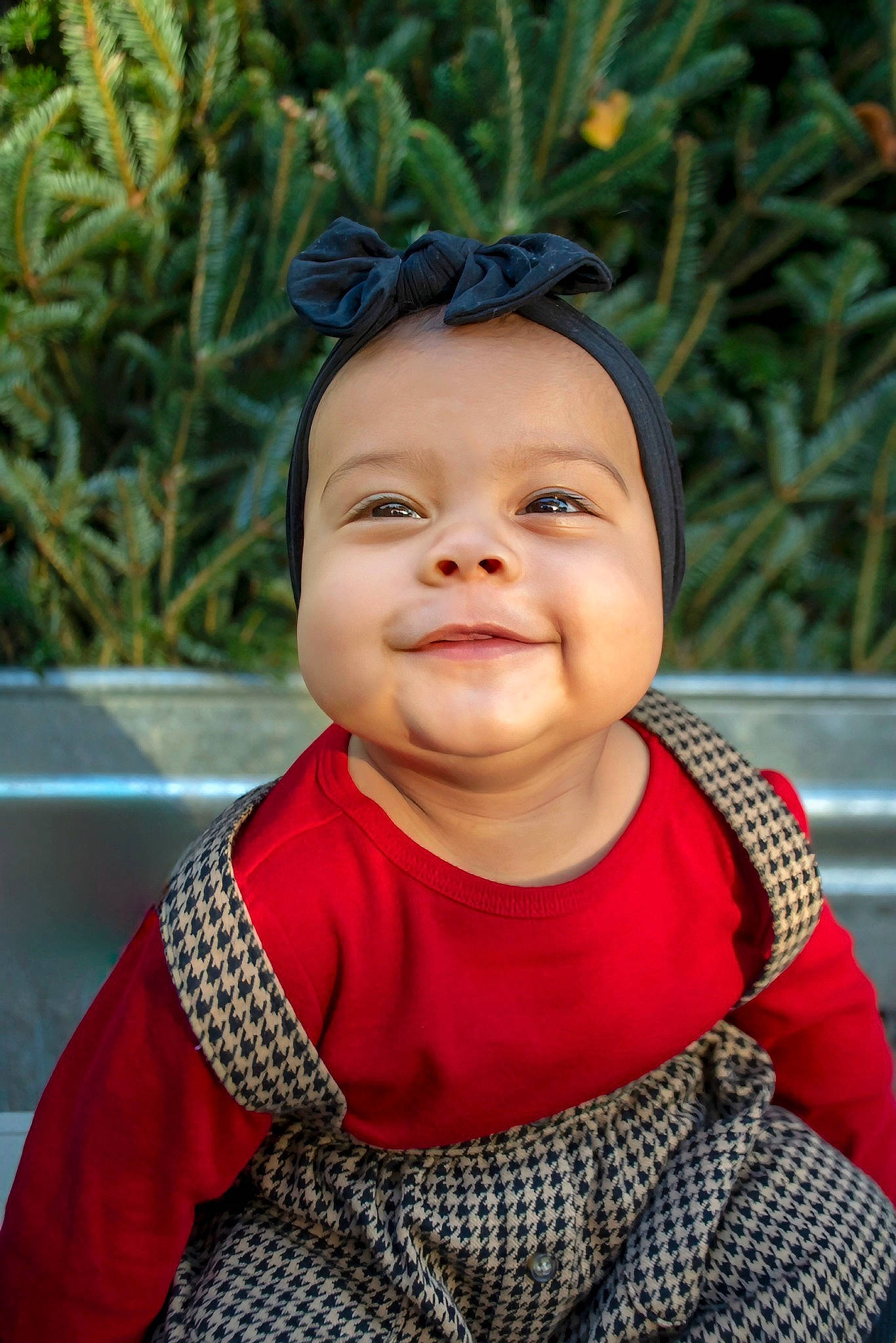 Emelia joined the competition — help win amazing prizes! baby, baby_toddler_clothing, chin, dress, eye, eyebrow, face, facial_expression, fun, grass, happy, headwear, iris, joy, leisure, lip, neck, nose, person, skin