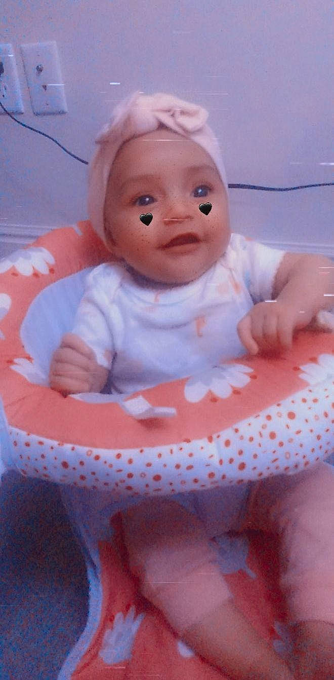 Kataleya is registered to the contest to win money with this photo: baby, baby_products, baby_safety, baby_toddler_clothing, bathing, cheek, child, comfort, eye, fun, happy, mouth, person, pink, product, sitting, skin, sleeve, toddler, toy