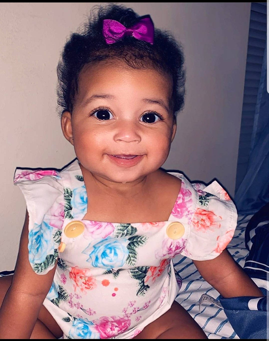 Caylee is registered to the contest to win money with this photo: beauty, black_hair, cheek, child, ear, eyebrow, face, fashion_accessory, forehead, hair, hair_accessory, hairstyle, happy, head, joy, lip, long_hair, person, pink, skin