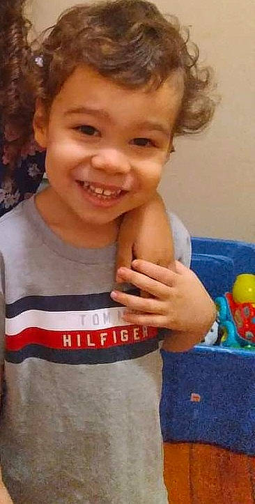 Shannon Jr joined the competition — help win amazing prizes! arm, baby_playing_with_toys, baby_toddler_clothing, cheek, child, finger, fun, gesture, hair, happy, joy, neck, nose, person, skin, sleeve, smile, standing, t_shirt, thumb