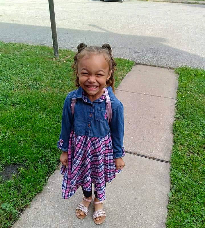 Natalia joined the competition — help win amazing prizes! asphalt, baby_toddler_clothing, child, eye, face, grass, hair, happy, head, joy, lawn, outerwear, pattern, people_in_nature, person, plaid, plant, road_surface, sidewalk, sleeve