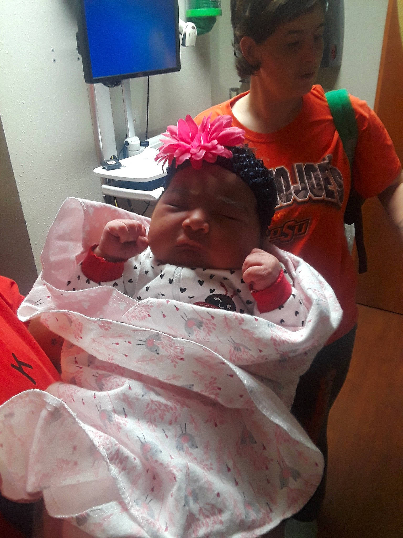 Emma Grace is registered to the contest to win money with this photo: abdomen, arm, child, day, fun, girl, infant, person, pink, product, textile, toddler, trunk