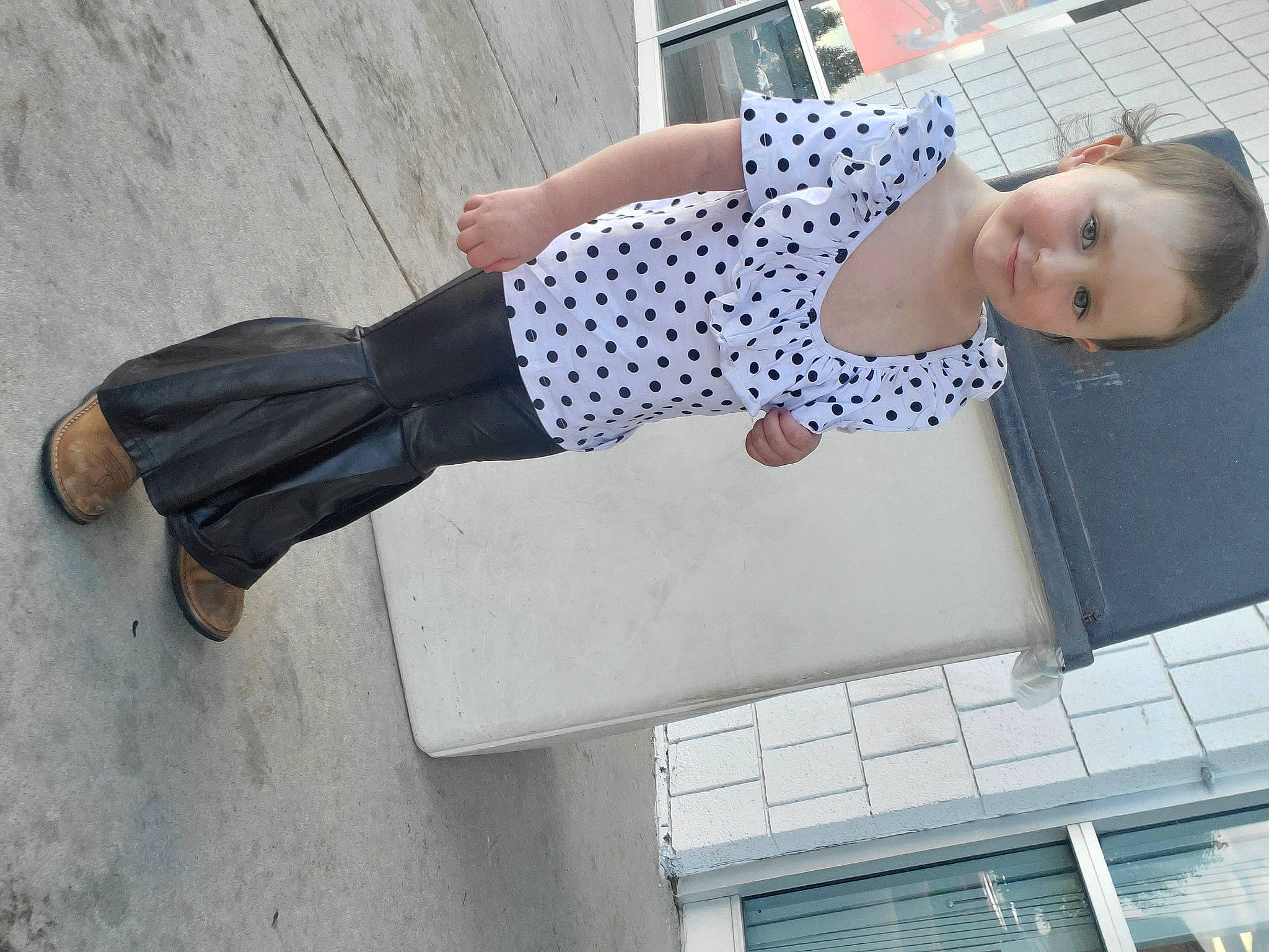 Rias joined the competition — help win amazing prizes! baby_toddler_clothing, child, composite_material, design, fun, human_leg, joy, knee, pattern, person, sleeve, smile, thigh, toddler, waist, window