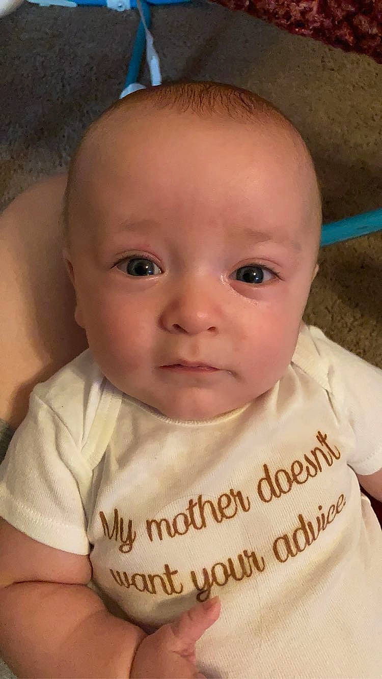 Andrew joined the competition — help win amazing prizes! baby, baby_toddler_clothing, blue, cheek, chin, ear, eyelash, finger, forehead, happy, iris, lip, mammal, mouth, neck, nose, person, skin, sleeve, smile