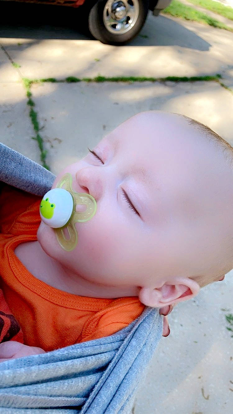 Andrew joined the competition — help win amazing prizes! baby, baby_products, baby_toddler_clothing, cheek, child, ear, eyelash, grass, happy, iris, lip, neck, nose, peach, person, pink, skin, sleeve, sweetness, toddler