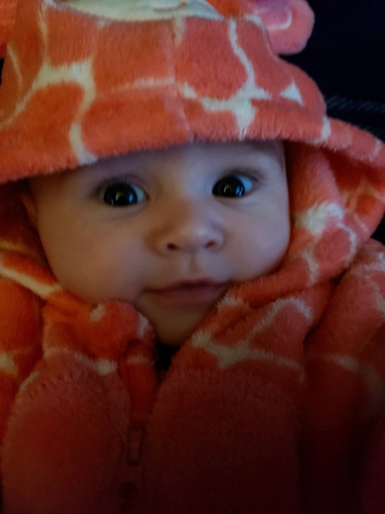 Abby joined the competition — help win amazing prizes! baby, cheek, child, eye, face, hat, headgear, headwear, lip, mouth, nose, person, pink, skin, smile, toddler