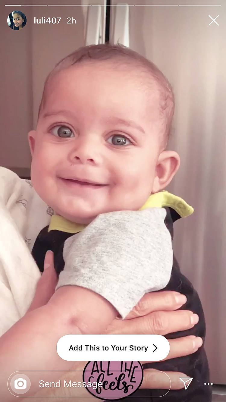 Avyn joined the competition — help win amazing prizes! baby, baby_making_funny_faces, cheek, child, ear, face, facial_expression, finger, hand, head, joy, lip, nose, person, photo_caption, photography, skin, smile, thumb, toddler