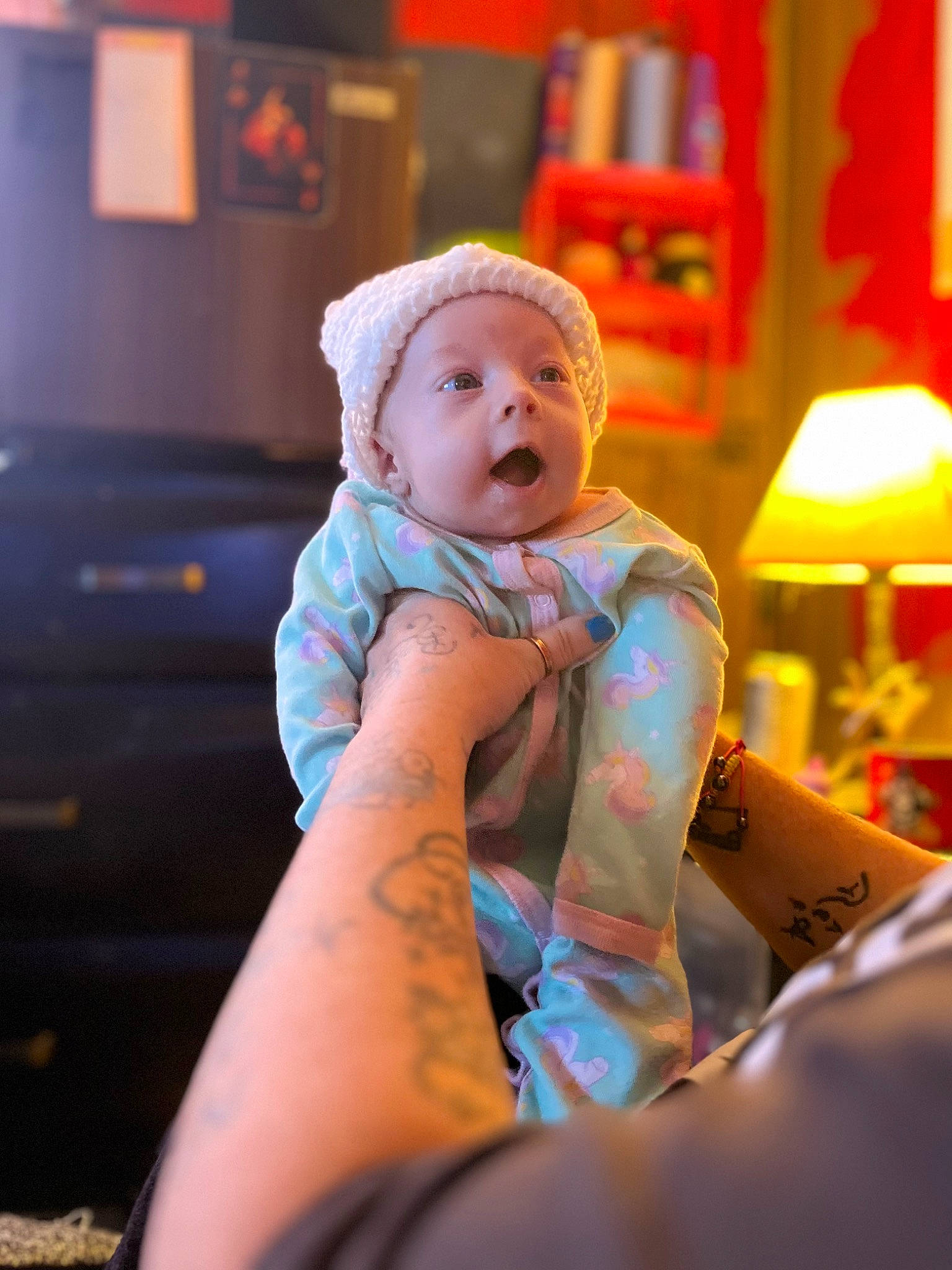 Nova joined the competition — help win amazing prizes! baby, child, comfort, elbow, fun, happy, headwear, human_body, human_leg, knee, lamp, leg, leisure, person, personal_protective_equipment, recreation, sitting, sleeve, temporary_tattoo, thigh