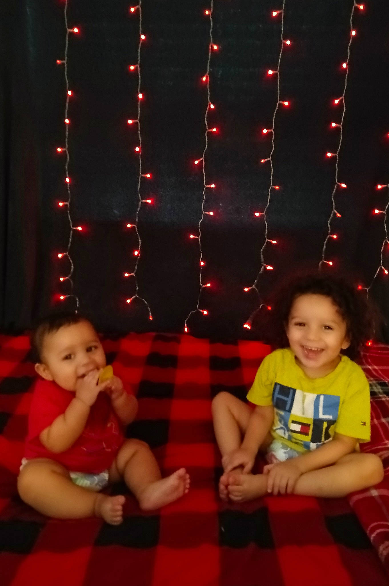 Kayden joined the competition — help win amazing prizes! arm, child, entertainment, event, fun, hand, happy, head, holiday, human_body, joy, lap, leisure, lighting, pattern, performing_arts, person, recreation, red, smile