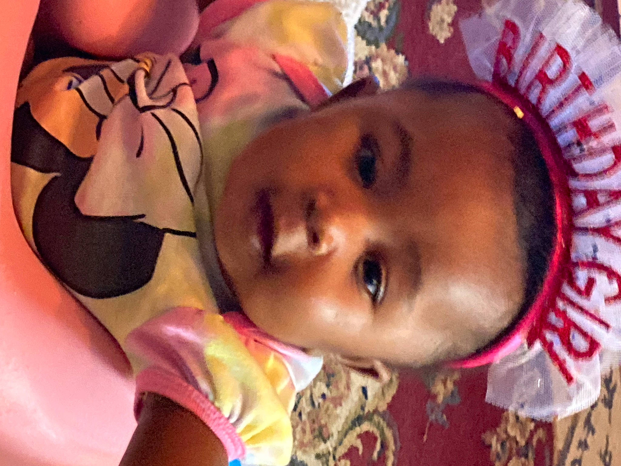 Leila joined the competition — help win amazing prizes! baby, cheek, chin, cool, eye, eyebrow, eyelash, facial_expression, forehead, hairstyle, happy, headgear, iris, lip, mouth, neck, nose, person, pink, skin