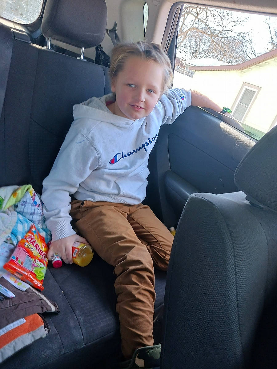 Charlie joined the competition — help win amazing prizes! auto_part, automotive_design, automotive_exterior, car, car_seat, car_seat_cover, child, comfort, family_car, head_restraint, luxury_vehicle, mammal, motor_vehicle, person, personal_luxury_car, sitting, steering_part, toddler, vehicle, vehicle_door